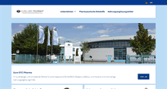 Desktop Screenshot of euro-otc-pharma.com